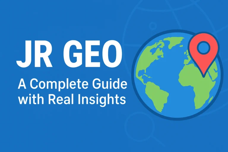 JR Geo: A Complete Guide with Real Insights