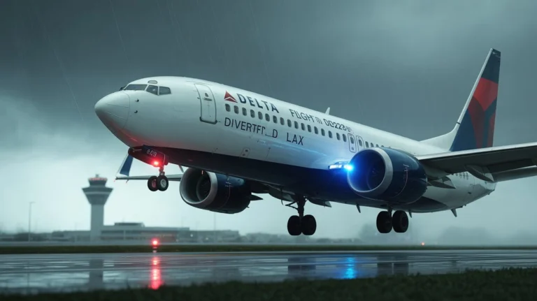 Delta Flight DL275 Diverted LAX